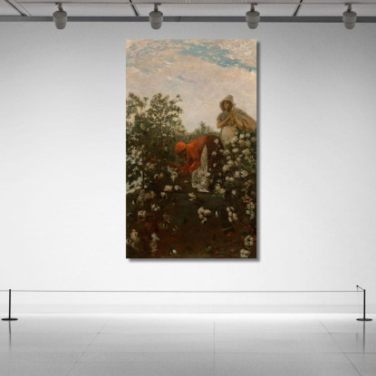 Cotone Dell'Altopiano Winslow Homer quadro stampato su tela