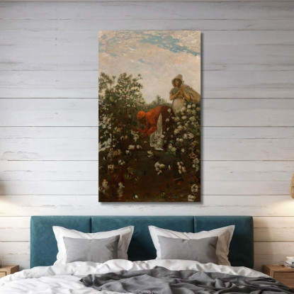 Coton Upland Winslow Homer tableau impression sur toile
