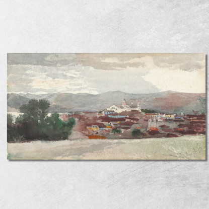 Vue De Santiago De Cuba Winslow Homer tableau impression sur toile