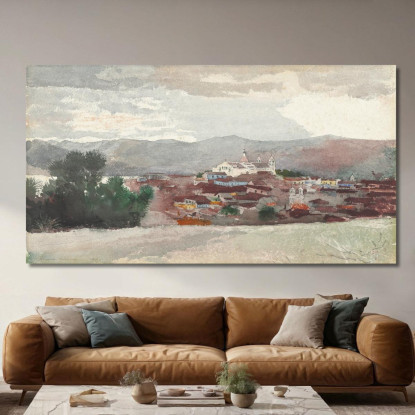 Blick Auf Santiago De Cuba Winslow Homer drucken auf leinwand