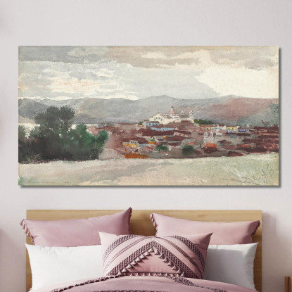 Vue De Santiago De Cuba Winslow Homer tableau impression sur toile