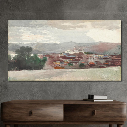 Blick Auf Santiago De Cuba Winslow Homer drucken auf leinwand