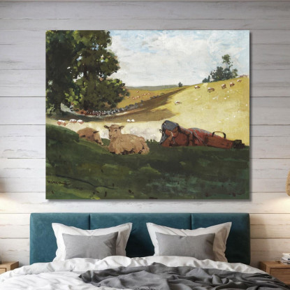 Warmer Nachmittag Winslow Homer drucken auf leinwand