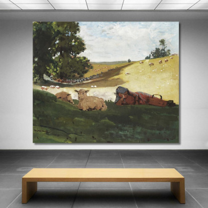 Warm Afternoon Winslow Homer canvas print
