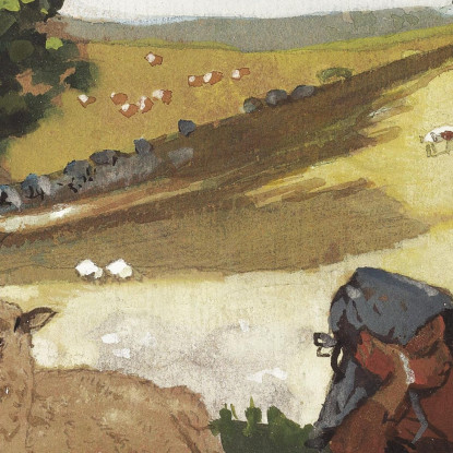 Après-Midi Chaud Winslow Homer tableau impression sur toile