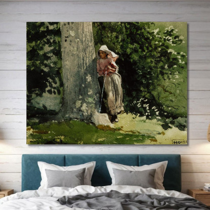 Müde Winslow Homer drucken auf leinwand