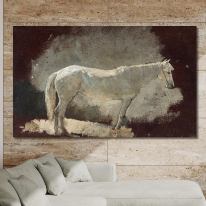 White Mare Winslow Homer canvas print