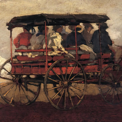 Carro Della Montagna Bianca Winslow Homer quadro stampato su tela