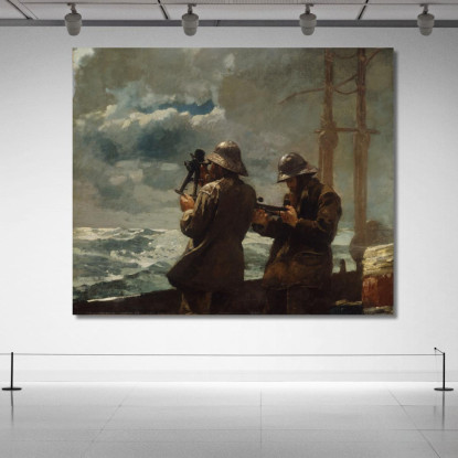 Eight Bells Winslow Homer canvas print