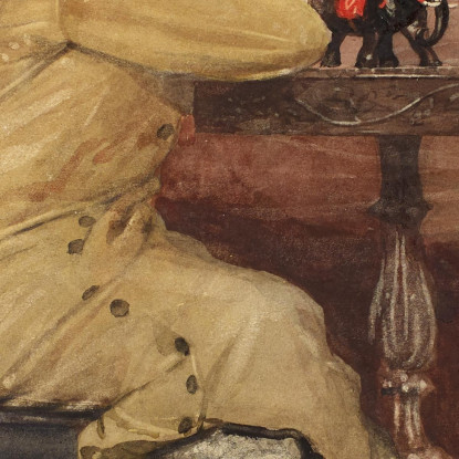 Frau Und Elefant Winslow Homer drucken auf leinwand
