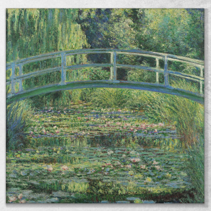 Lo Stagno Delle Ninfee Claude Monet mnt124 quadro stampato su tela