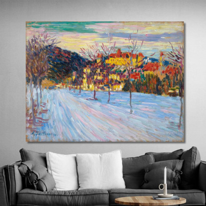 Füssen Alexej von Jawlensky avj33 quadro stampato su tela