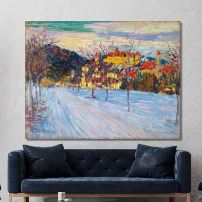 Füssen Alexej von Jawlensky avj33 quadro stampato su tela