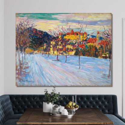 Füssen Alexej von Jawlensky avj33 quadro stampato su tela
