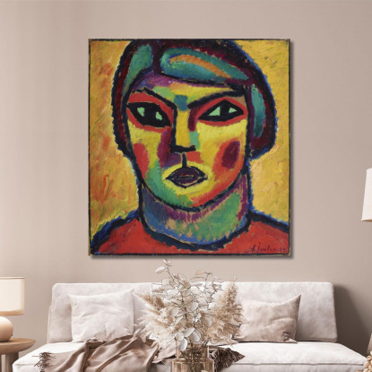 Scadenza Alexej von Jawlensky avj53 quadro stampato su tela