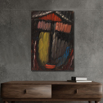 Meditazione N.70 Alexej von Jawlensky avj62 quadro stampato su tela