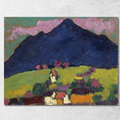 Murnau Alexej von Jawlensky avj69 quadro stampato su tela