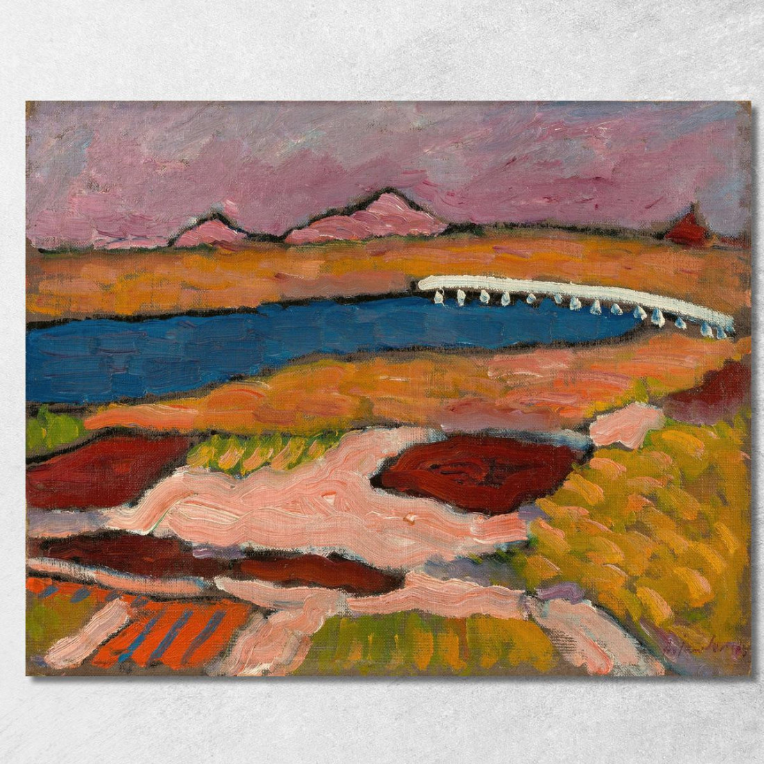 Prerow Darß Pomerania Alexej von Jawlensky avj81 quadro stampato su tela