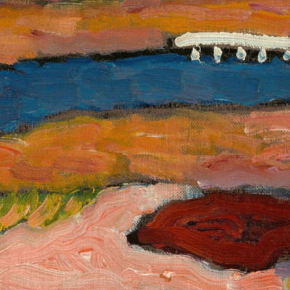 Prerow Darß Pomerania Alexej von Jawlensky avj81 quadro stampato su tela