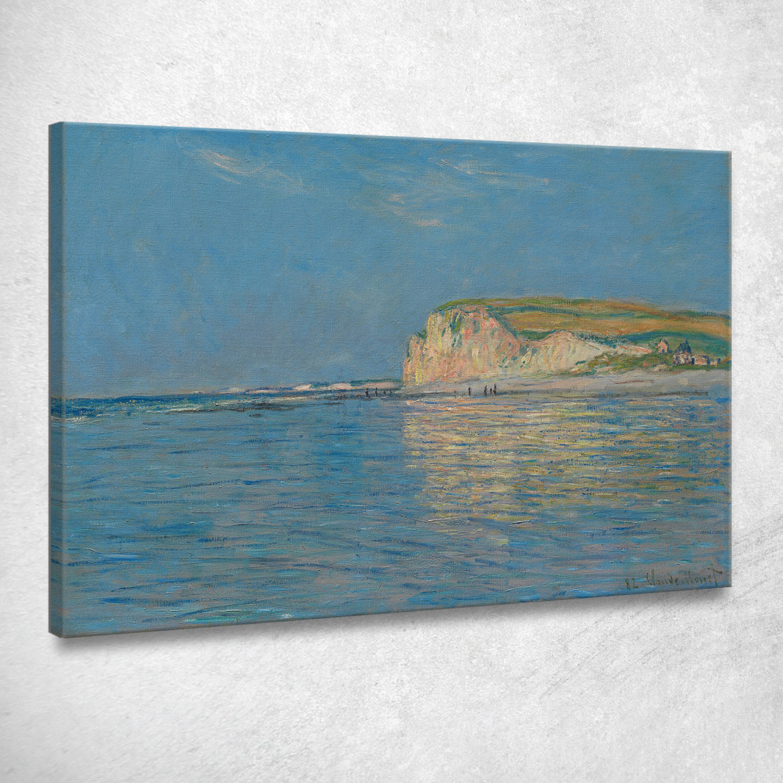 Bassa Marea A Pourville Vicino A Dieppe 1882 Claude Monet mnt136 quadro stampato su tela