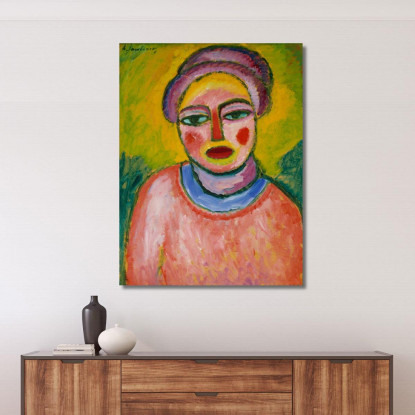 Primavera Alexej von Jawlensky avj94 quadro stampato su tela