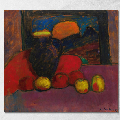 Natura Morta 2 Alexej von Jawlensky avj107 quadro stampato su tela