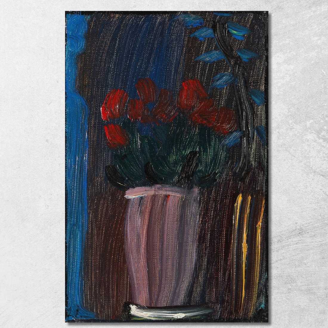 Natura Morta Ciclamino In Fiore Alexej von Jawlensky avj110 quadro stampato su tela