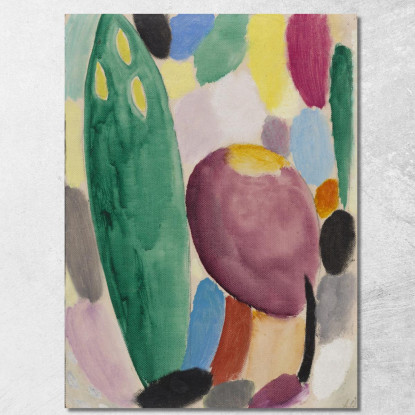 Alberi Di Variazione Alexej von Jawlensky avj119 quadro stampato su tela