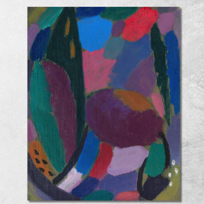 Variazione 2 Alexej von Jawlensky avj120 quadro stampato su tela