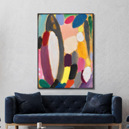 Variazione 3 Alexej von Jawlensky avj121 quadro stampato su tela