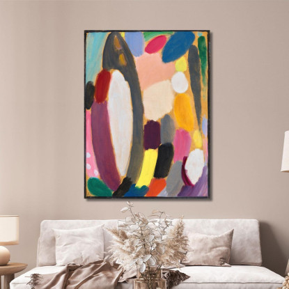 Variazione 3 Alexej von Jawlensky avj121 quadro stampato su tela
