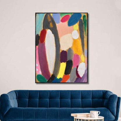 Variazione 3 Alexej von Jawlensky avj121 quadro stampato su tela