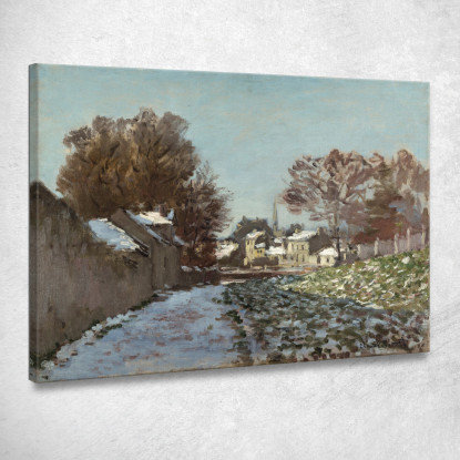 Neve Ad Argenteuil Neve Ad Argenteuil Claude Monet mnt140 quadro stampato su tela