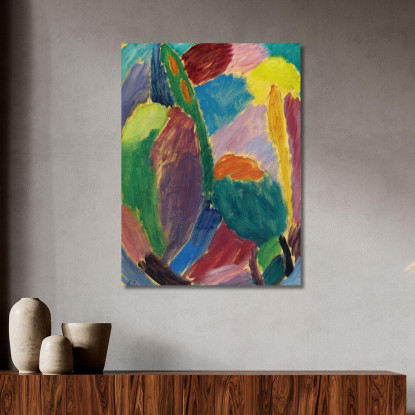 Variazione Alexej von Jawlensky avj126 quadro stampato su tela