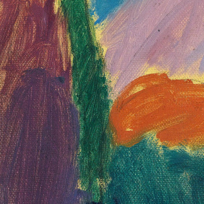 Variazione Alexej von Jawlensky avj126 quadro stampato su tela