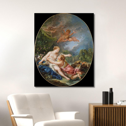 Giove E Callisto François Boucher fbc38 quadro stampato su tela