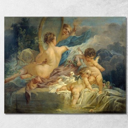 La Toilette Di Venere François Boucher fbc42 quadro stampato su tela