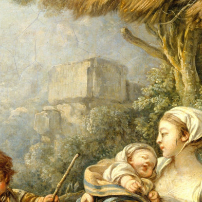 La Madre Felice François Boucher fbc50 quadro stampato su tela