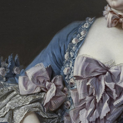 Madame De Pompadour Jeanne-Antoinette Poisson François Boucher fbc52 quadro stampato su tela