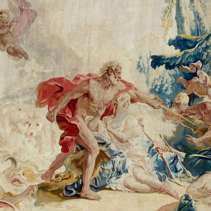 Nettuno E Amimone François Boucher fbc59 quadro stampato su tela