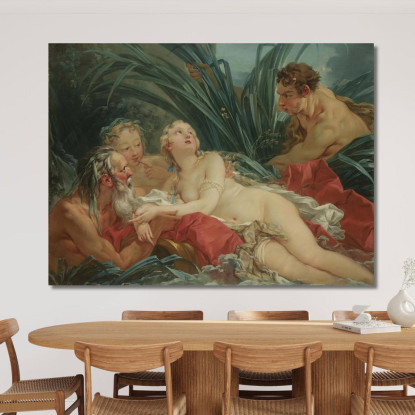 Pan E Siringe François Boucher fbc61 quadro stampato su tela