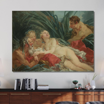 Pan E Siringe François Boucher fbc61 quadro stampato su tela