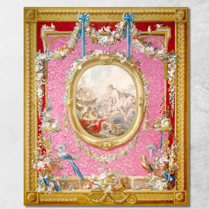 Arazzo Aurora E Cefalo François Boucher fbc80 quadro stampato su tela