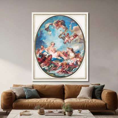 La Nascita E Il Trionfo Di Venere François Boucher fbc86 quadro stampato su tela
