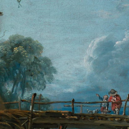 La Colombaia François Boucher fbc91 quadro stampato su tela