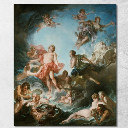 Il Sorgere Del Sole François Boucher fbc99 quadro stampato su tela