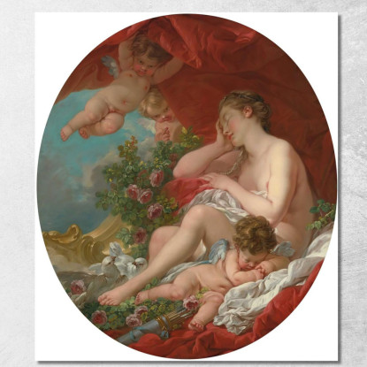 Il Sonno Di Venere François Boucher fbc101 quadro stampato su tela