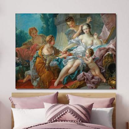 La Toilette Di Venere François Boucher fbc102 quadro stampato su tela