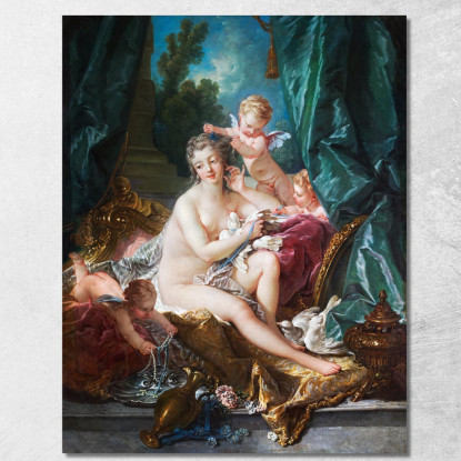 La Toilette Di Venere François Boucher fbc103 quadro stampato su tela