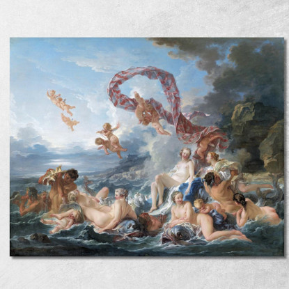 Il Trionfo Di Venere François Boucher fbc104 quadro stampato su tela